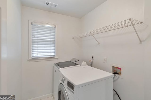 1575 Petal Pt NW, Kennesaw, GA 30152 - laundry area with independent washer and dryer and baseboards