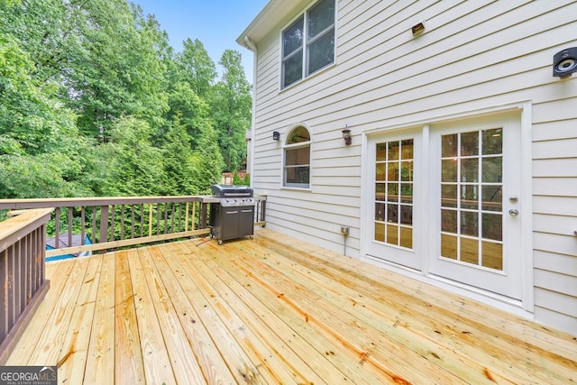 1575 Petal Pt NW, Kennesaw, GA 30152 - deck with grilling area