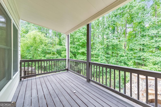 1575 Petal Pt NW, Kennesaw, GA 30152 - view of wooden deck