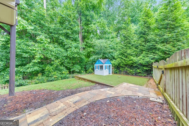 1575 Petal Pt NW, Kennesaw, GA 30152 - view of yard featuring an outdoor structure