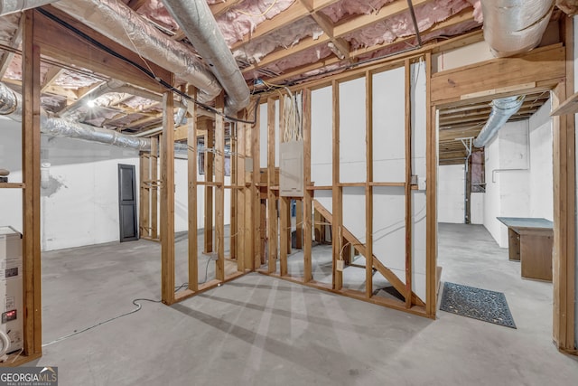 2151 Hamstead Ct, Suwanee, GA 30024 - view of unfinished below grade area