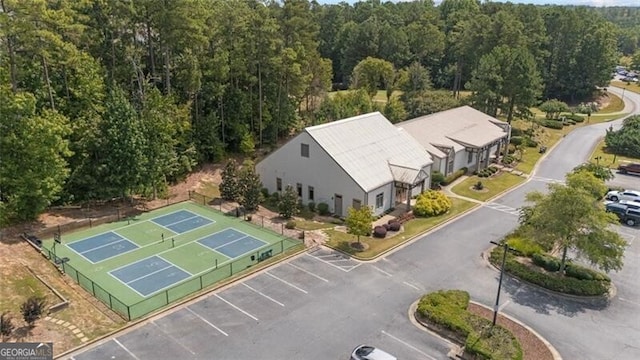 4115 Gold Mill Rdg, Canton, GA 30114 - bird's eye view of a heavily wooded area