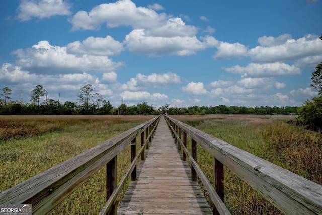 39 Helmsman Ct, Savannah, GA 31410 - dock area featuring a view of countryside