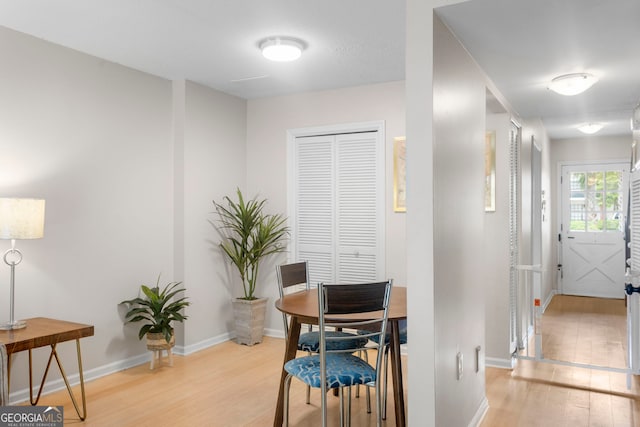 39 Helmsman Ct, Savannah, GA 31410 - dining area featuring light wood-type flooring and baseboards