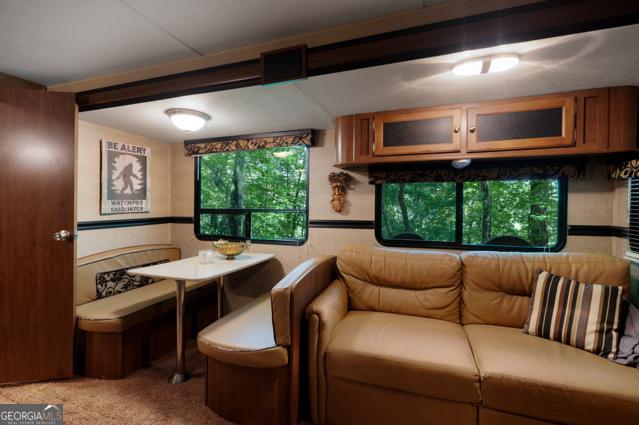 44 11th St, Ellijay, GA 30540 - view of carpeted dining area