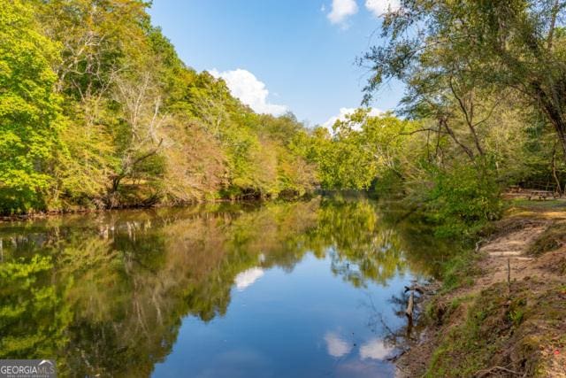 44 11th St, Ellijay, GA 30540 - water view featuring a heavily wooded area
