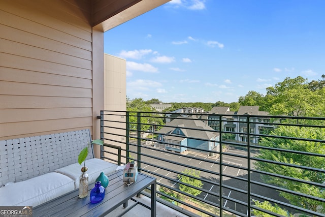 112 Rogers St NE Unit 410, Atlanta, GA 30317 - balcony with a residential view