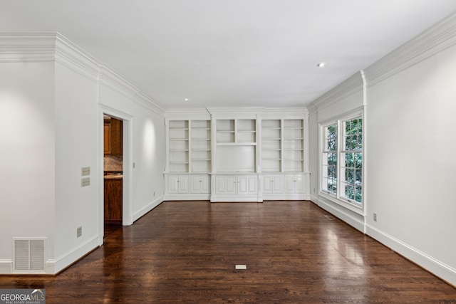 51 Ivy Chase NE, Atlanta, GA 30342 - unfurnished room featuring wood finished floors and built in features