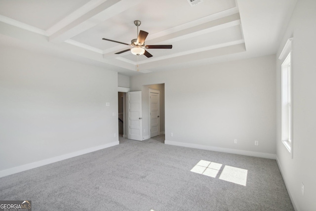 5344 Milford Dr Unit 183A, Gainesville, GA 30507 - unfurnished bedroom with light colored carpet, a raised ceiling, multiple windows, and baseboards