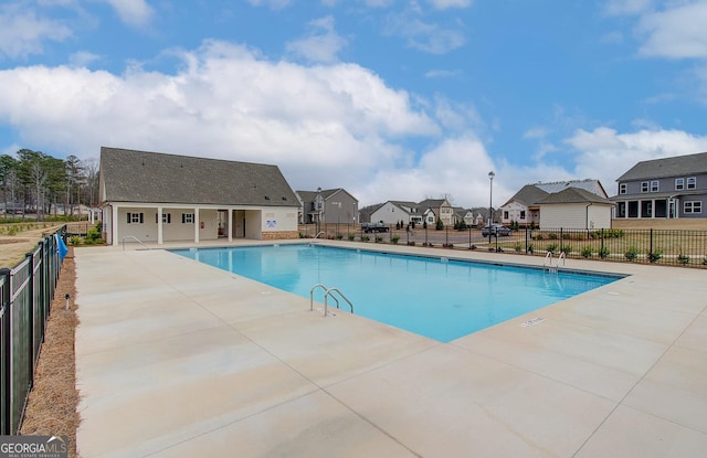 5344 Milford Dr Unit 183A, Gainesville, GA 30507 - community pool with a residential view and a patio area