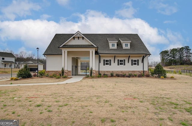 5344 Milford Dr Unit 183A, Gainesville, GA 30507 - craftsman-style home featuring a gate and roof with shingles