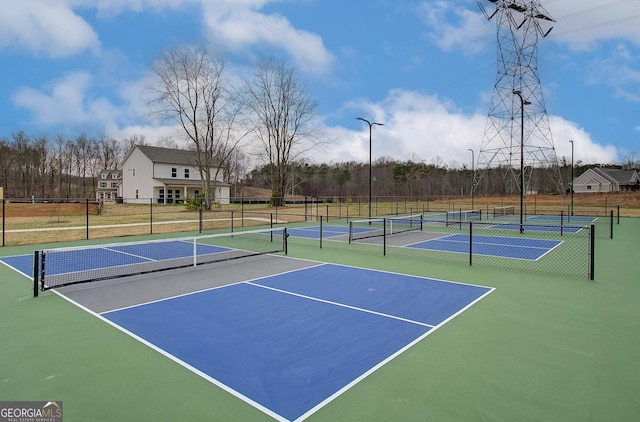 5344 Milford Dr Unit 183A, Gainesville, GA 30507 - view of tennis court with community basketball court