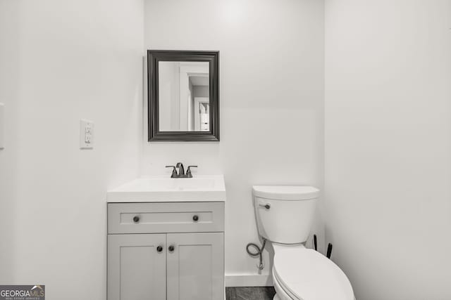1935 Sam Bell Rd, Clarkesville, GA 30523 - half bath featuring toilet and vanity