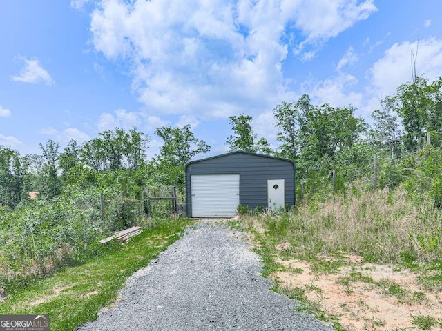 3931 Upper Bethany Rd, Ball Ground, GA 30107 - view of outbuilding featuring gravel driveway