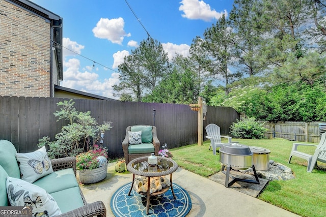 2469 Martini Way, Bethlehem, GA 30620 - view of patio