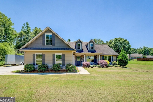 70 Country Meadows Ln, Covington, GA 30014 - view of front of home with a front yard