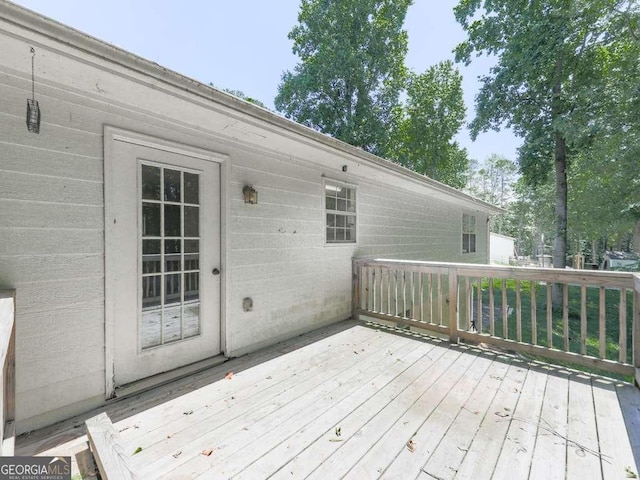 301 Jetta Ln, Canton, GA 30115 - view of wooden terrace