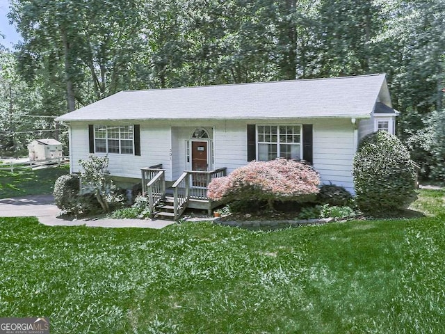 301 Jetta Ln, Canton, GA 30115 - single story home featuring a front lawn