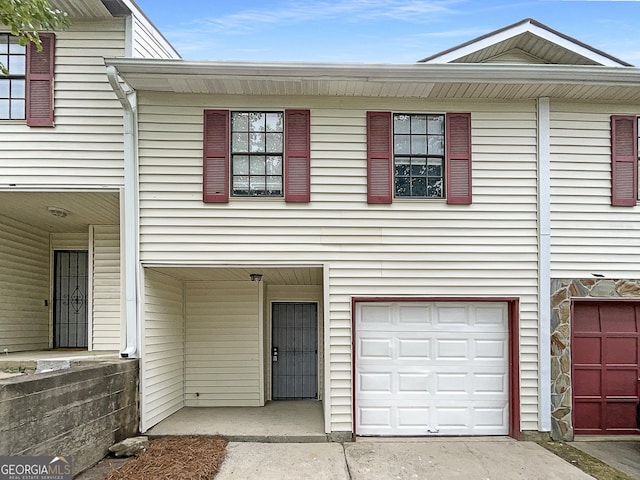 3008 Pine Tree Trl # 16D, South Fulton, GA 30349 - view of front of house featuring an attached garage