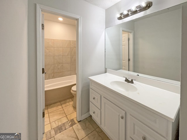 3008 Pine Tree Trl # 16D, South Fulton, GA 30349 - full bathroom featuring toilet and vanity