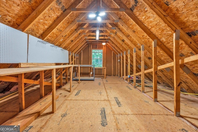 413 Tuxedo Dr, Commerce, GA 30530 - view of unfinished attic