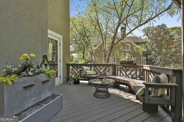 1000 Pleasance Grv, Peachtree City, GA 30269 - view of deck
