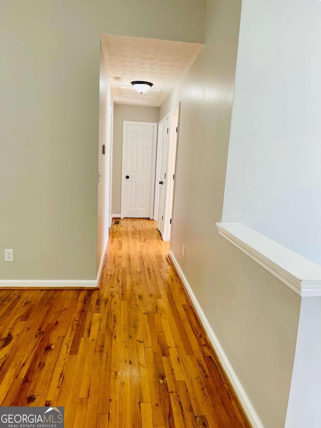 350 Fall View Ct, Winder, GA 30680 - hall with light wood-style floors and baseboards