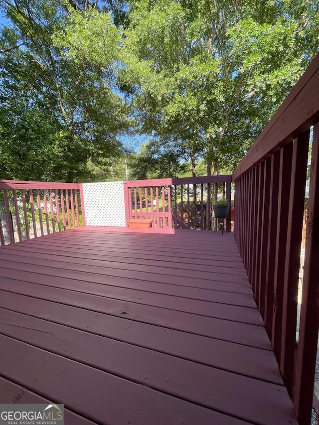 350 Fall View Ct, Winder, GA 30680 - view of wooden terrace