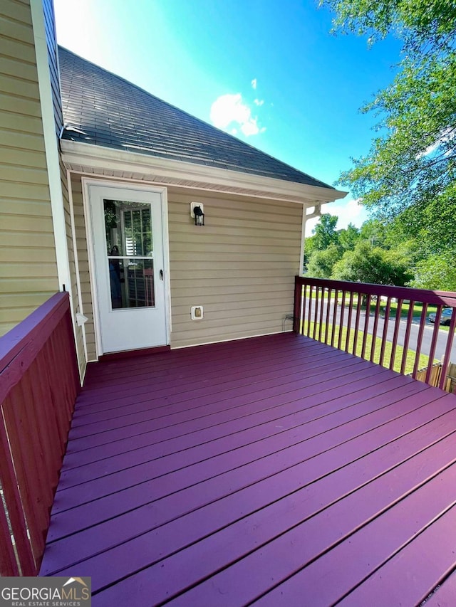 350 Fall View Ct, Winder, GA 30680 - view of wooden terrace