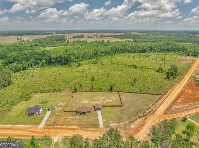 1354 Lakeway Rd, East Dublin, GA 31027 - overview of rural landscape