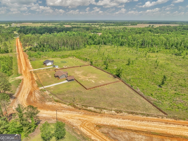 1354 Lakeway Rd, East Dublin, GA 31027 - overview of rural landscape with a forest