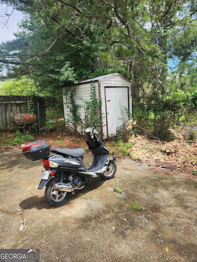 3503 Ten Oaks Ct, Powder Springs, GA 30127 - view of shed