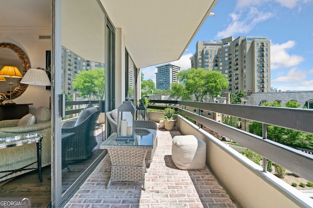 2660 Peachtree Rd Unit 6A, Atlanta, GA 30305 - view of balcony