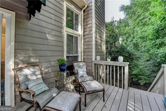10000 Barston Ct, Johns Creek, GA 30022 - view of deck