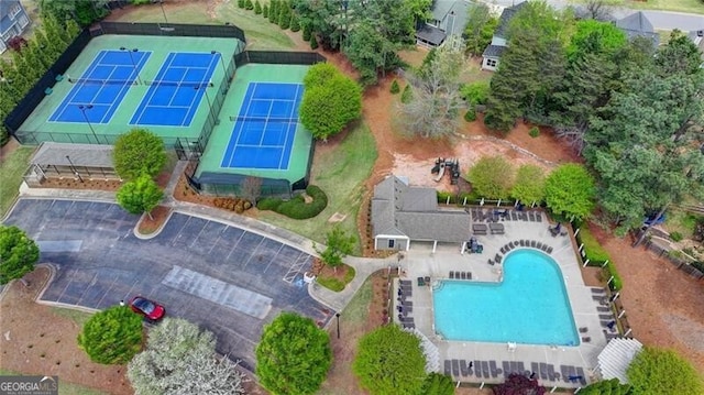 10000 Barston Ct, Johns Creek, GA 30022 - view of property location with a pool