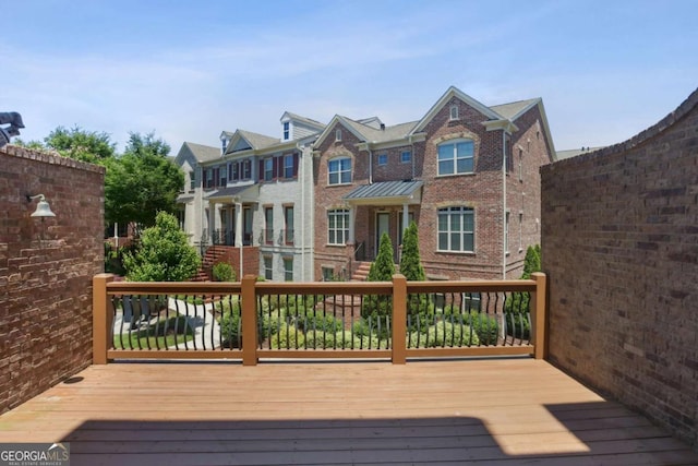 345 Alderwood Ln, Sandy Springs, GA 30328 - view of wooden terrace