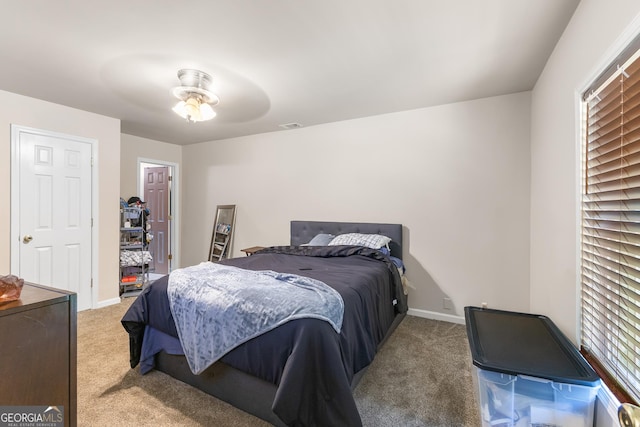 117 Sarsen Cir, Athens, GA 30606 - bedroom featuring light carpet, a ceiling fan, and baseboards