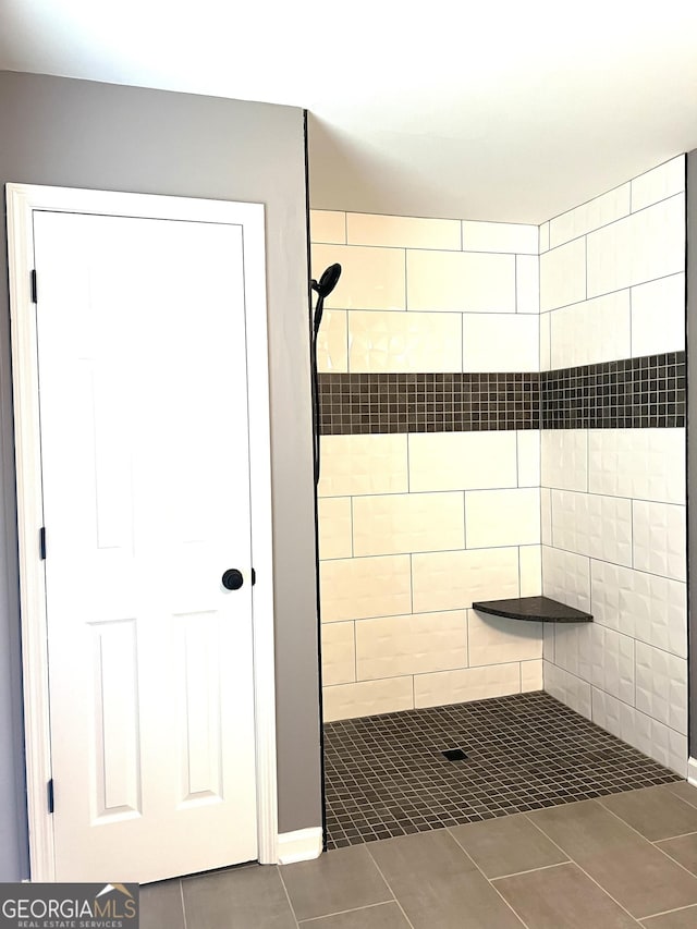 1905 Ridgefield Way, Dalton, GA 30720 - full bathroom featuring a tile shower and tile patterned flooring