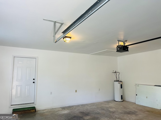1905 Ridgefield Way, Dalton, GA 30720 - garage featuring water heater and a garage door opener