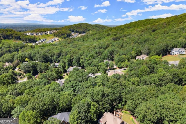 2936 Summitop Rd NE, Marietta, GA 30066 - bird's eye view of a heavily wooded area