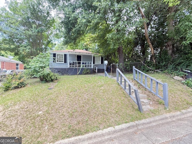1237 9th St, Columbus, GA 31906 - view of front of house with a porch