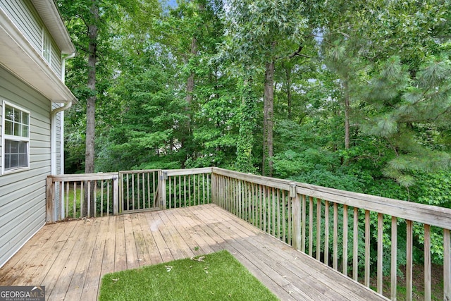 4000 Mcpherson Dr, Acworth, GA 30101 - view of deck
