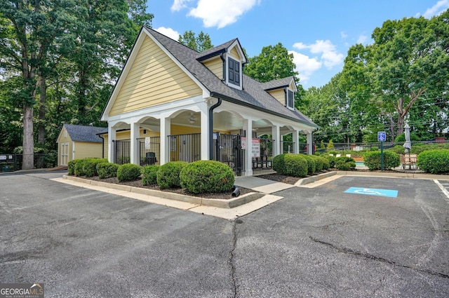 4000 Mcpherson Dr, Acworth, GA 30101 - view of building exterior featuring uncovered parking