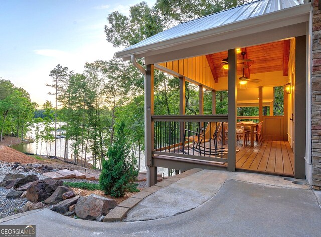 4317 Harold Whelchel Rd, Gainesville, GA 30506 - view of wooden deck