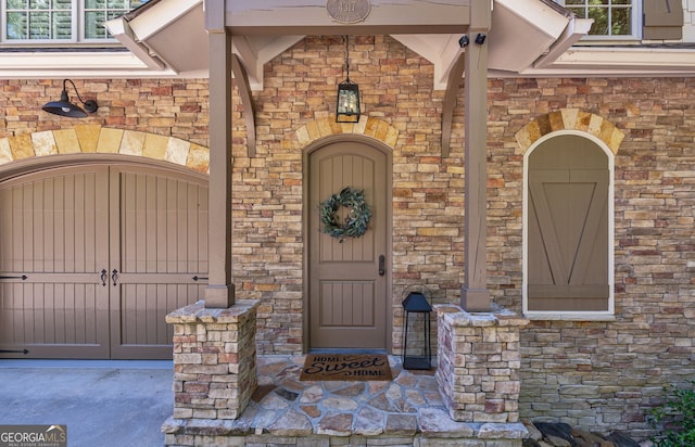 4317 Harold Whelchel Rd, Gainesville, GA 30506 - property entrance with stone siding