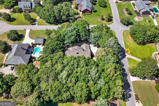 401 Riverwalk, Mcdonough, GA 30252 - view of property location featuring a pool and nearby suburban area