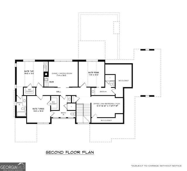 7160 Shady Grove Rd, Cumming, GA 30041 - view of room layout