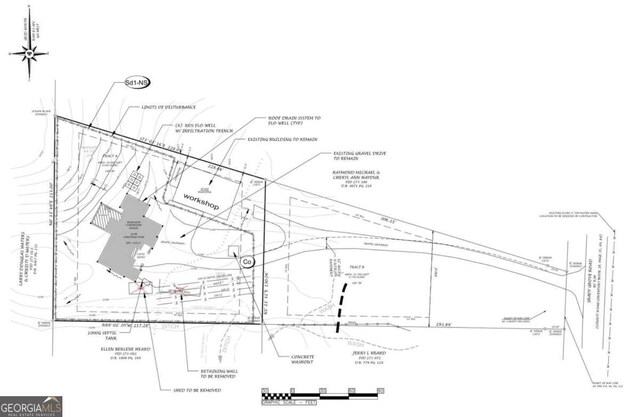 7160 Shady Grove Rd, Cumming, GA 30041 - survey map / technical document