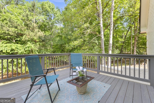 1143 Mcgarity Rd, Mcdonough, GA 30252 - view of wooden terrace