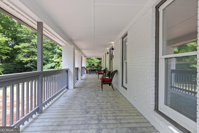 1143 Mcgarity Rd, Mcdonough, GA 30252 - view of wooden terrace